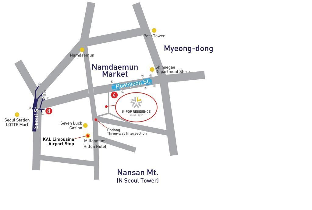 K-Pop Hotel Seoul Tower Camera foto